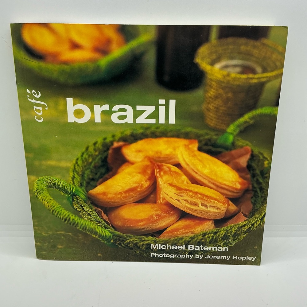 Cafe Brazil Cookbook PB Book Recipe Book
